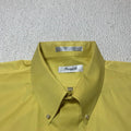 Camisa Forsyth para hombre, talla 3XL, manga corta, botones, amarillo canario