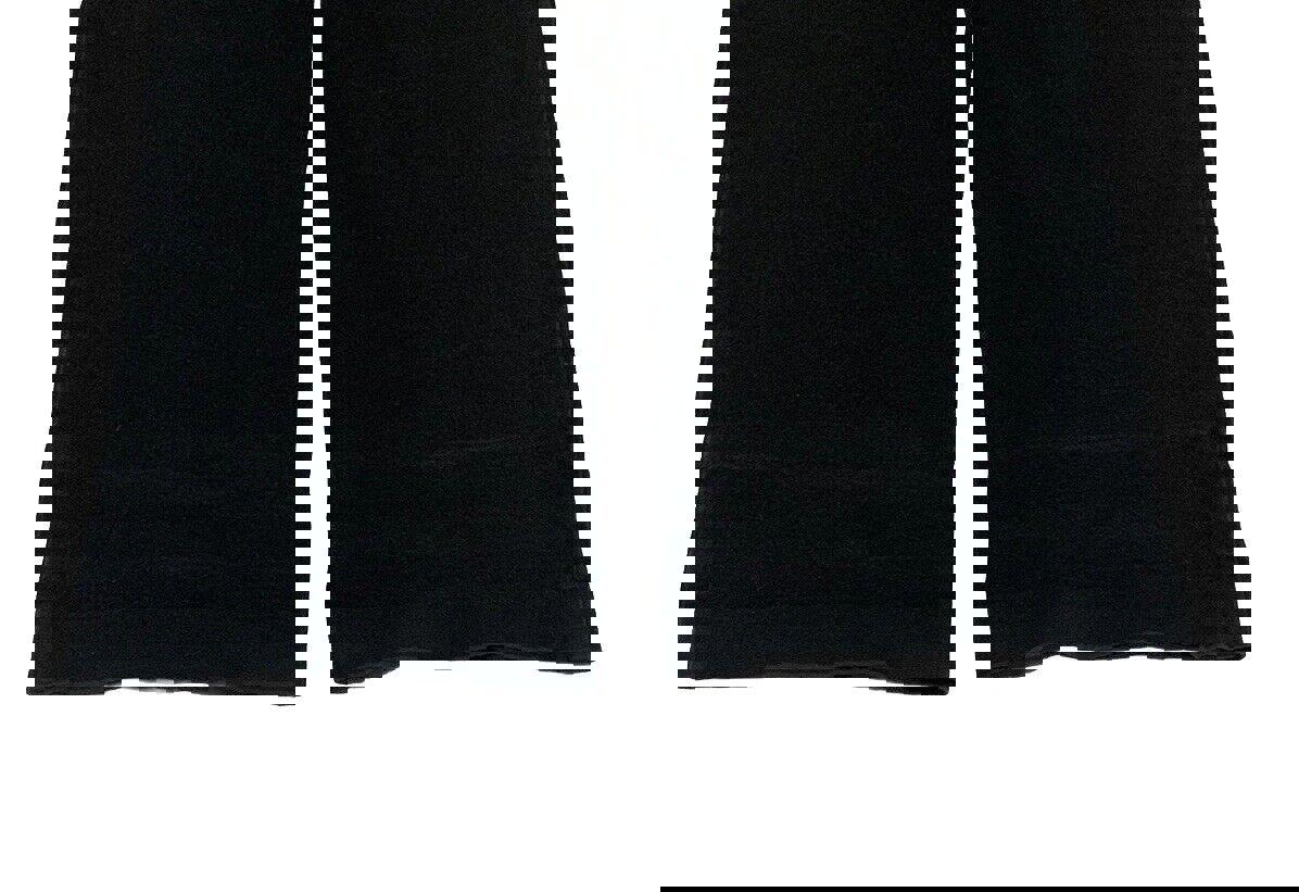 Pantalones chinos Lauren Ralph Lauren para mujer, talla 8, pierna recta, negros