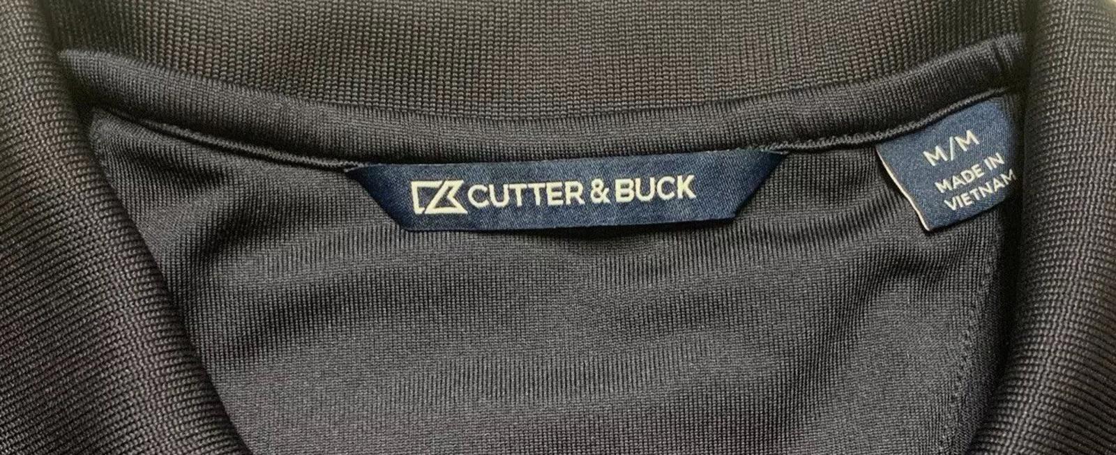 Polo azul marino de Cutter &amp; Buck, talla mediana, para hombre, Sealingtech