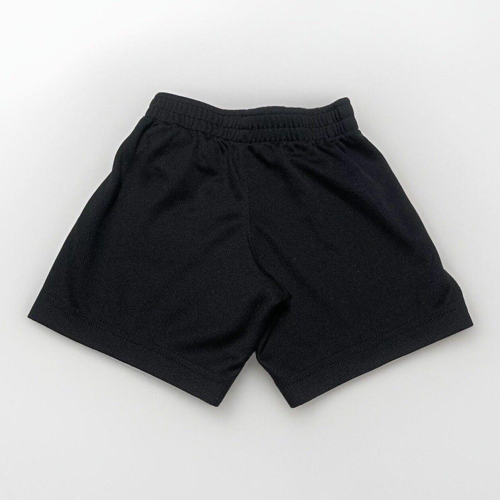 Pantalones cortos Nike de jersey elásticos negros para niños de 3 a 3 años