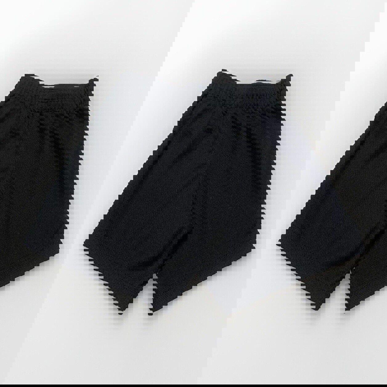 Pantalones cortos Nike de jersey elásticos negros para niños de 3 a 3 años