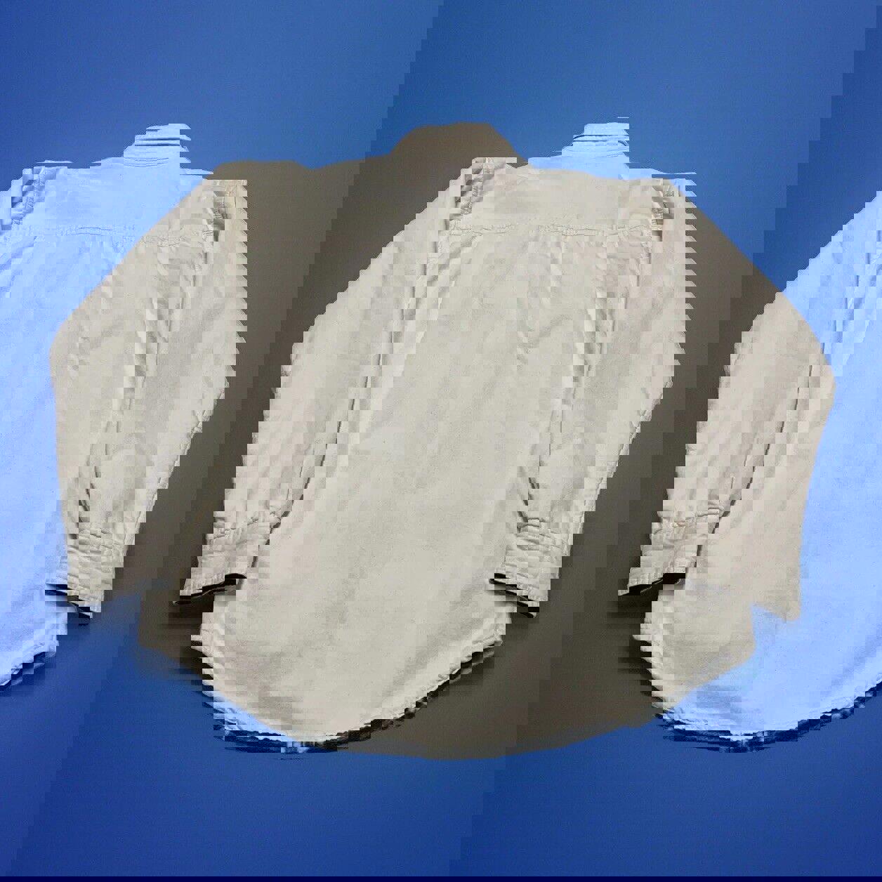 Camisa Berkley &amp; Jensen con forro blanco hueso grande para hombre