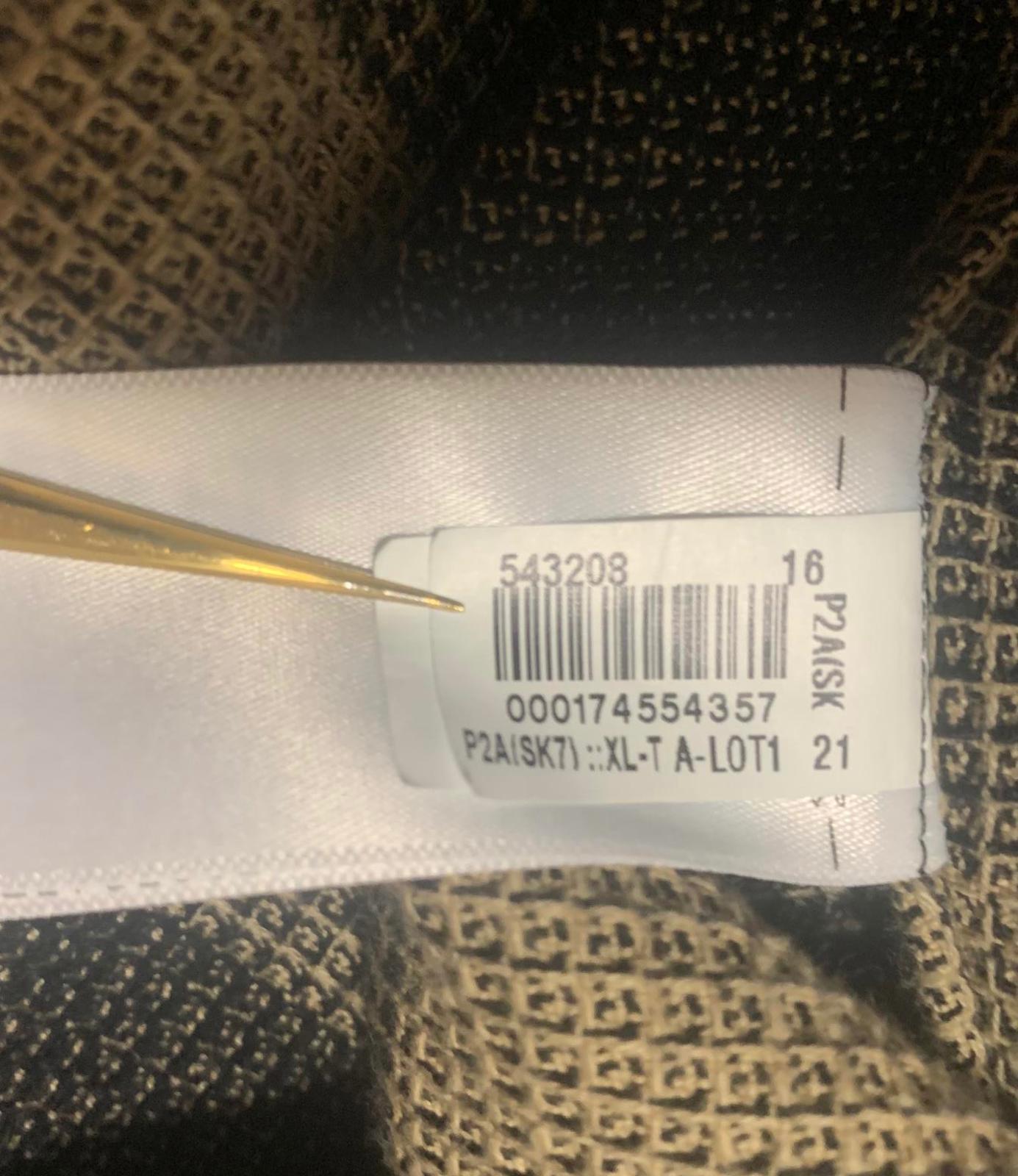 Camisa de botones de corte estándar de GAP para hombre, talla XL, color oliva y negro, con cuadros estilo búfalo