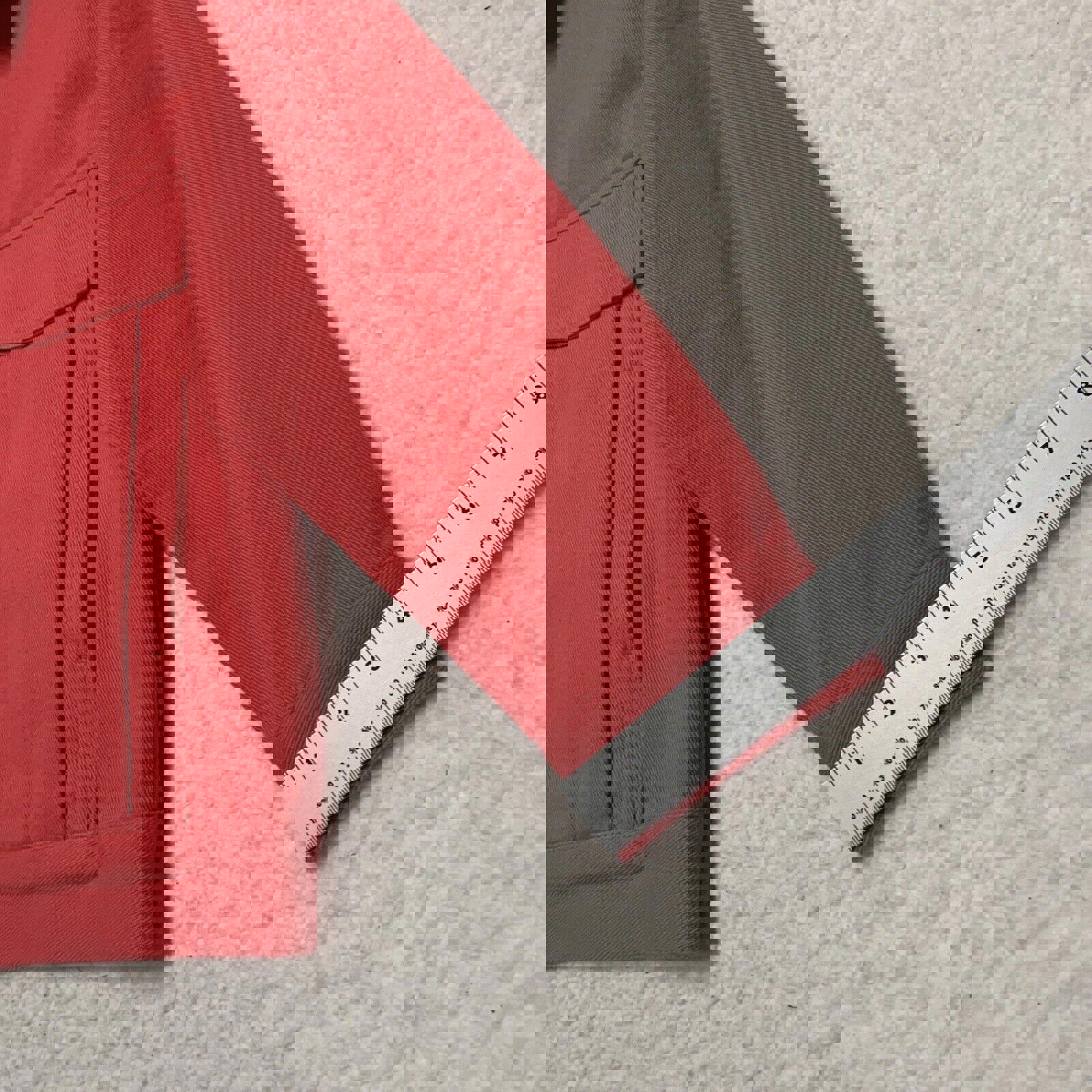 Chaqueta vaquera pequeña color arándano para mujer de Anthropologie Pepaloves