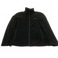 Columbia Women's Large Black Fleece Jacket Full Zip Outdoor Hiking Warm Layer