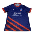 Diaza Design in US Youth Medium Blue Red Rough Riders Soccer Jersey
