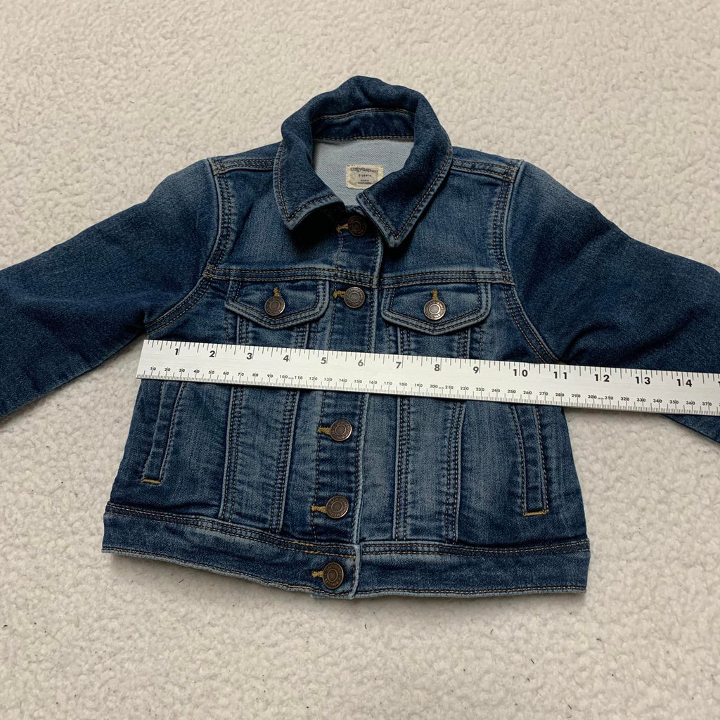 Chaqueta vaquera azul Baby Gap para niños, talla 3 años