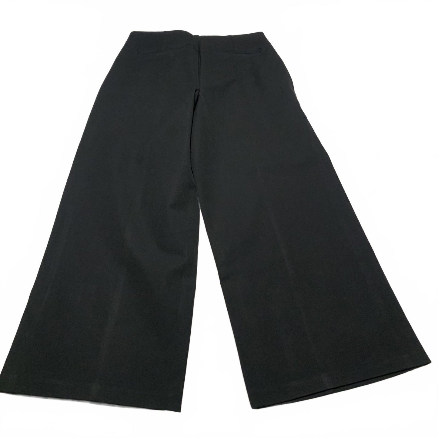 Old Navy Women's Petite L Black Pixie Wide Leg Comfort Waistband 31.5 x 27.5