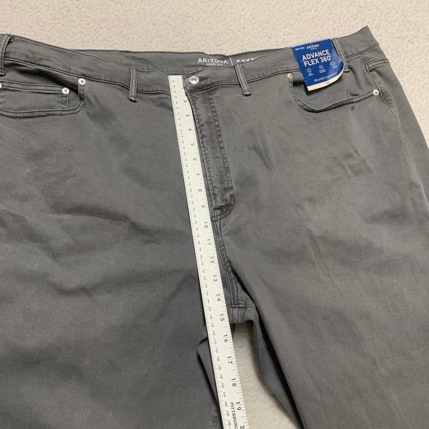 Arizona Jeans Co. Men's Size 52x32  Advance Flex 360 Relaxed Straight Pants