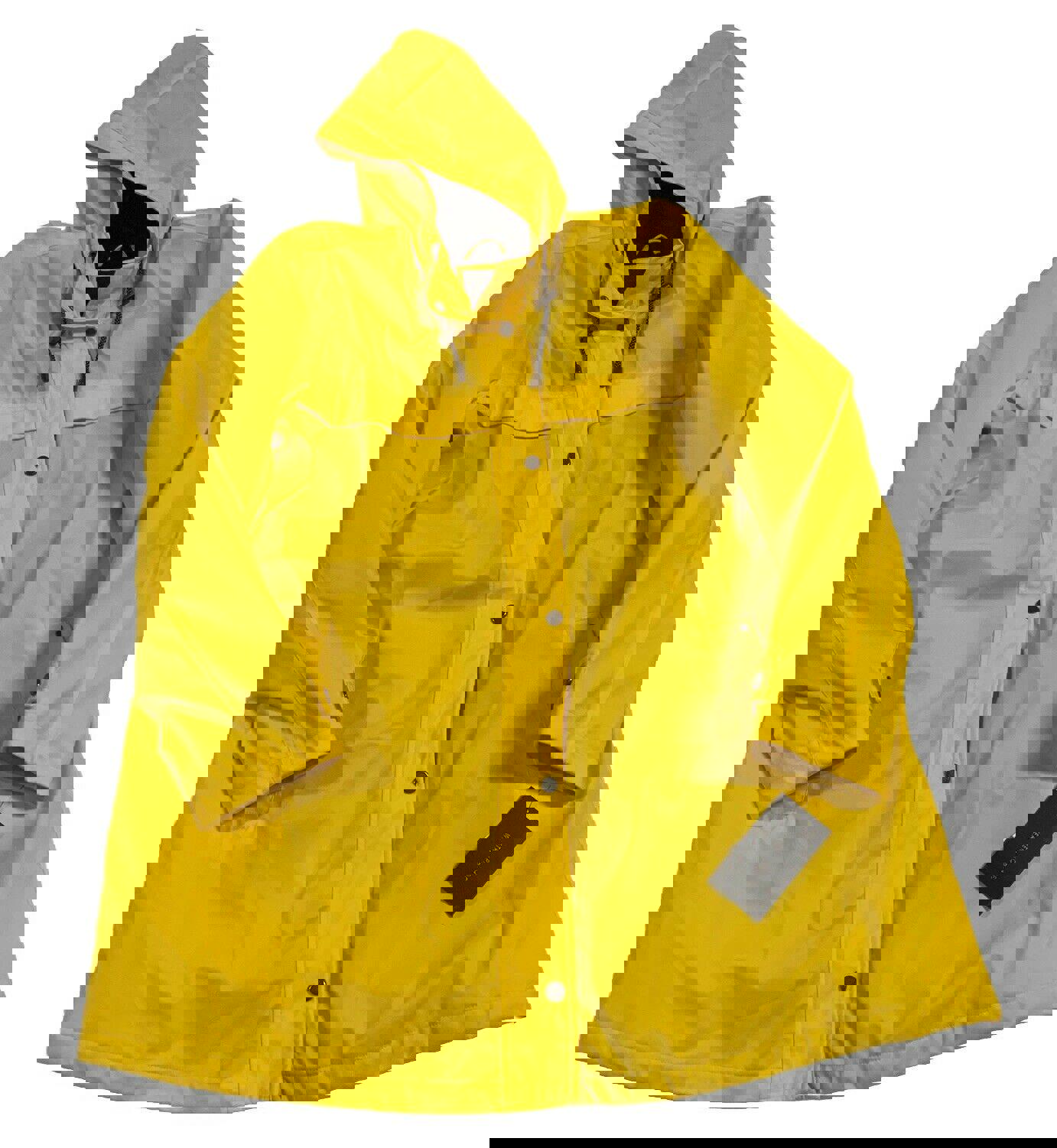 Chaqueta impermeable para hombre con diseño de girasol, talla 2XL, color amarillo, nuevo en embalaje original