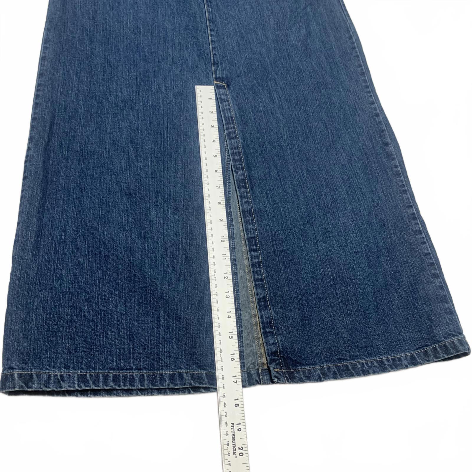 Falda vaquera larga clásica azul de Old Navy para mujer, talla 8