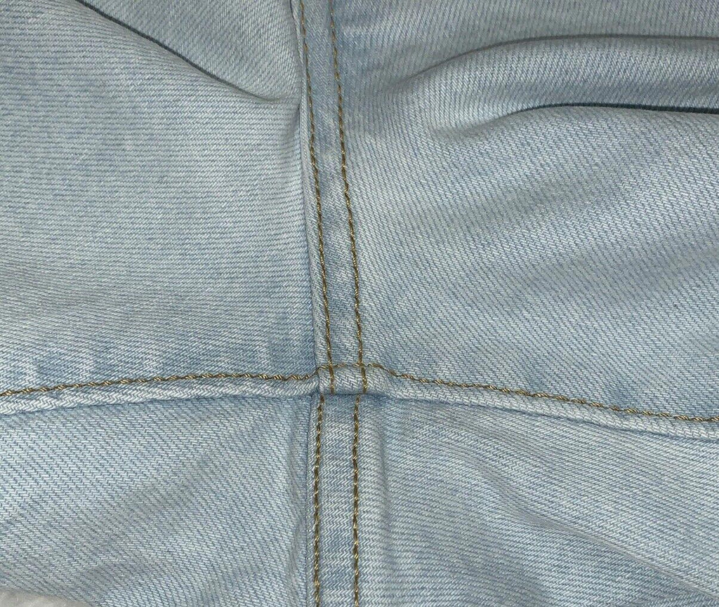 Vaqueros Levi's para mujer, corte cónico azul claro, 30 x 27, con caja torácica