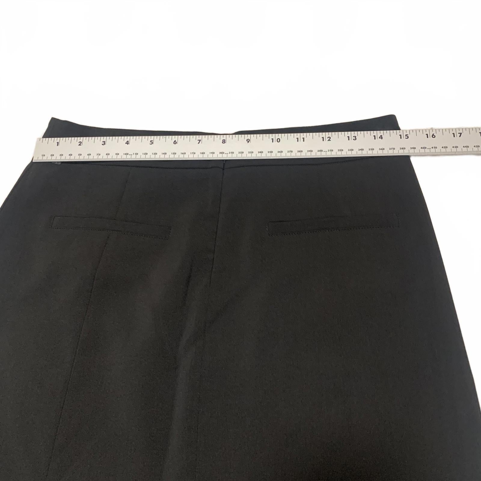 Minifalda negra de corte A para mujer de On &amp; On, talla 2