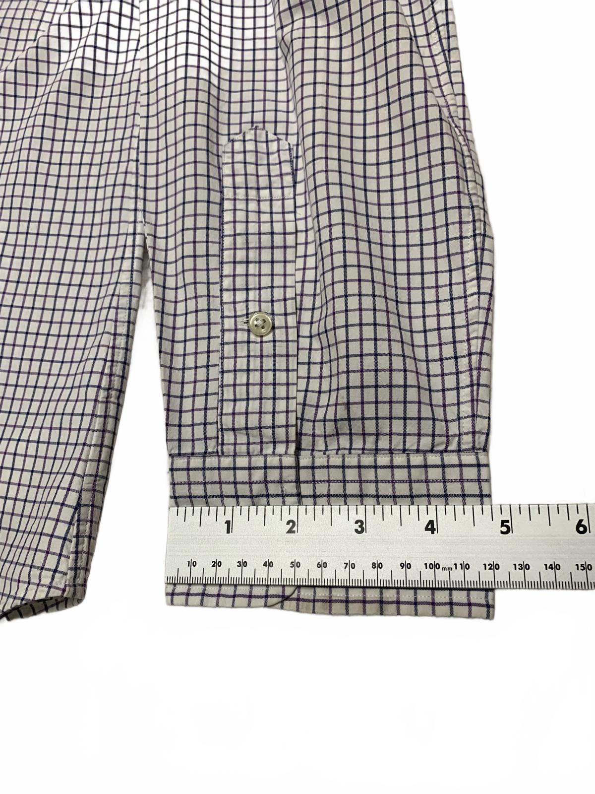 Ralph Lauren Men's Size XLarge White Grid Casual Button-Down Shirt XL