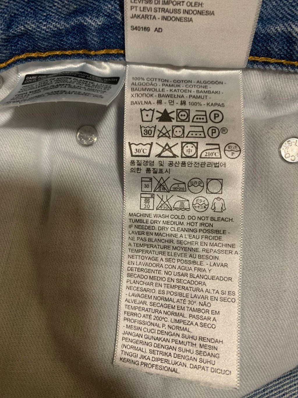 Pantalones cortos vaqueros Levi's 550 para hombre, talla 42, azul alterado, ancho 41,5 (talla real)