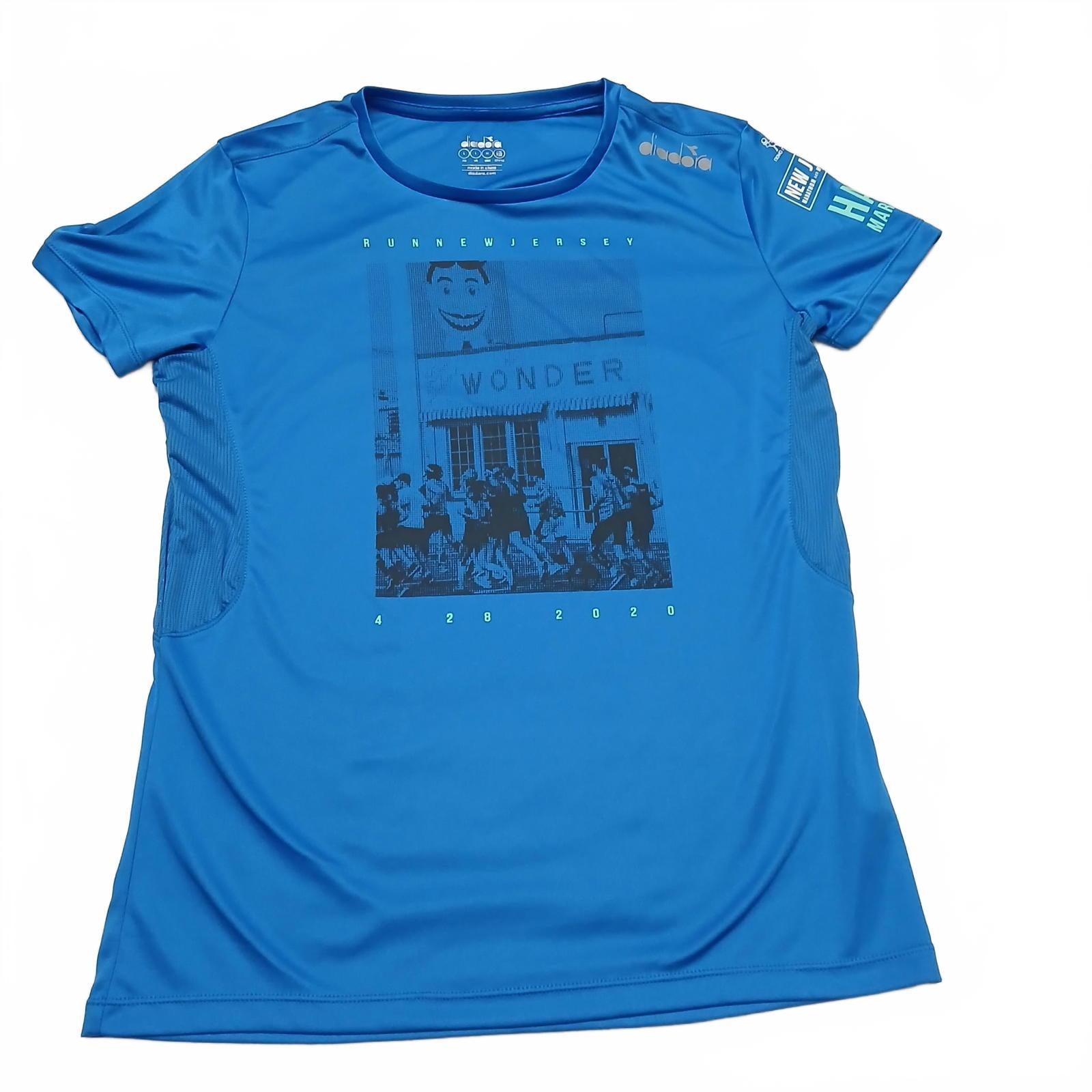 Camiseta deportiva unisex de rendimiento para maratón de Nueva Jersey Diadora para hombre, talla M