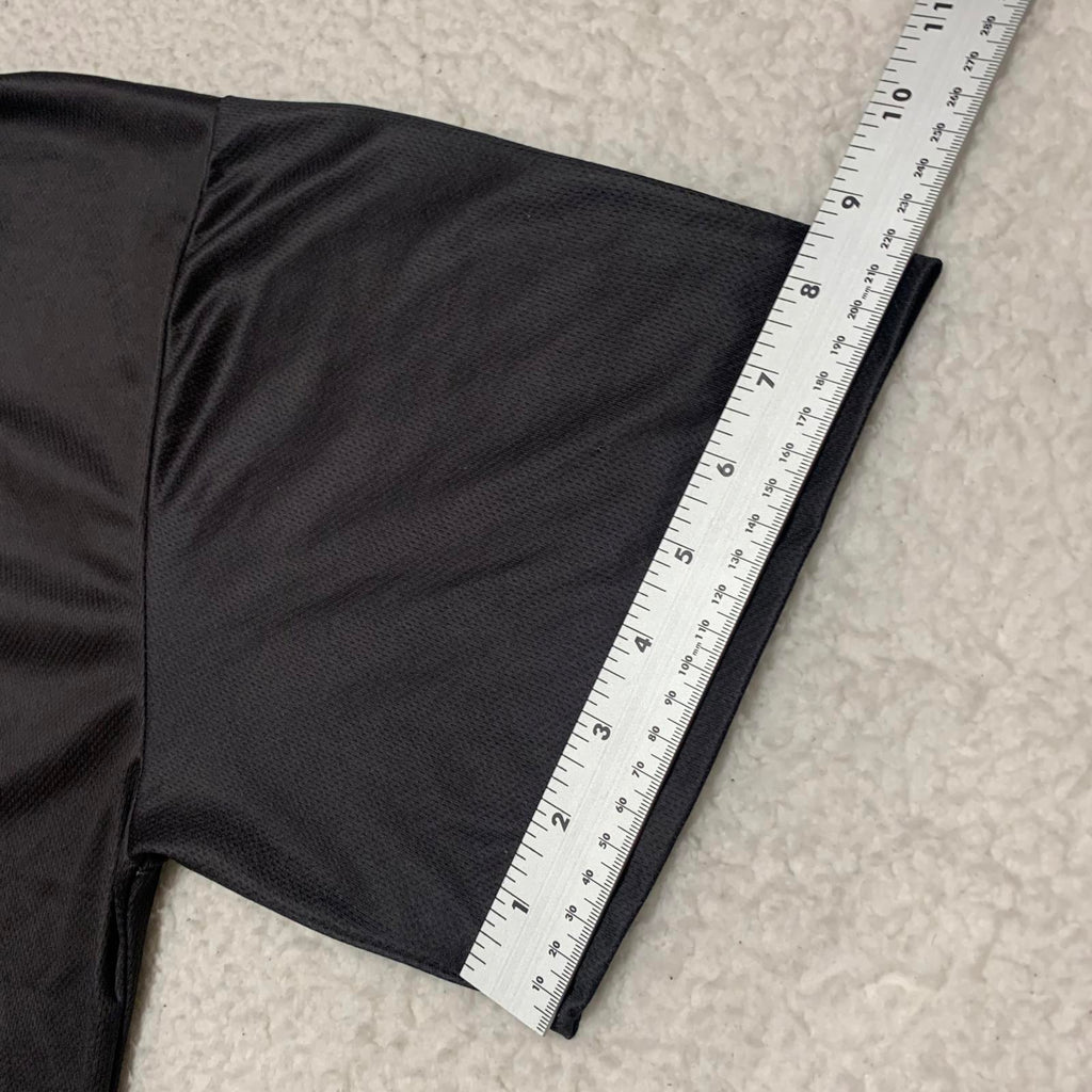 Camiseta deportiva negra de los Brooklyn Coyotes, talla AXL, para hombre, talla 23