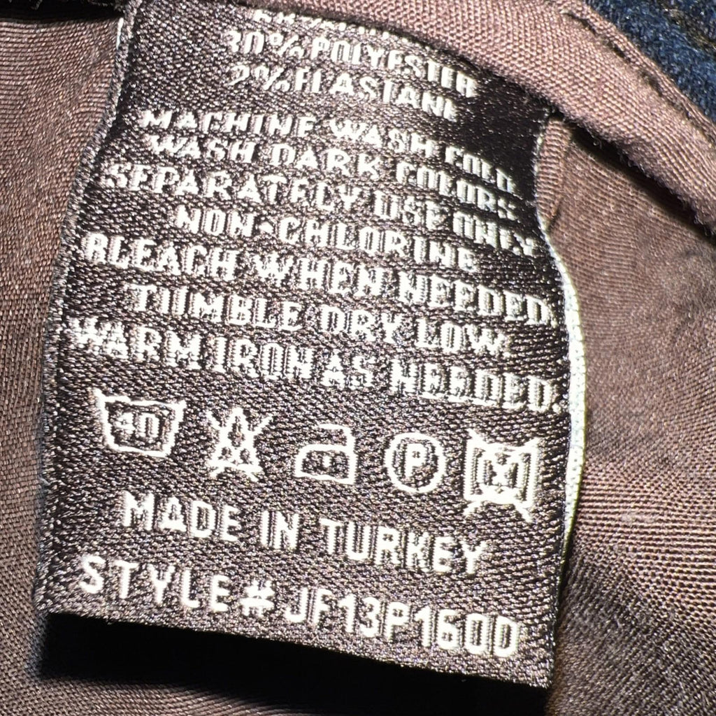 Vaqueros Jack of Spades para hombre, 33 x 26,5, azul oscuro alterado, pierna recta, corte clásico