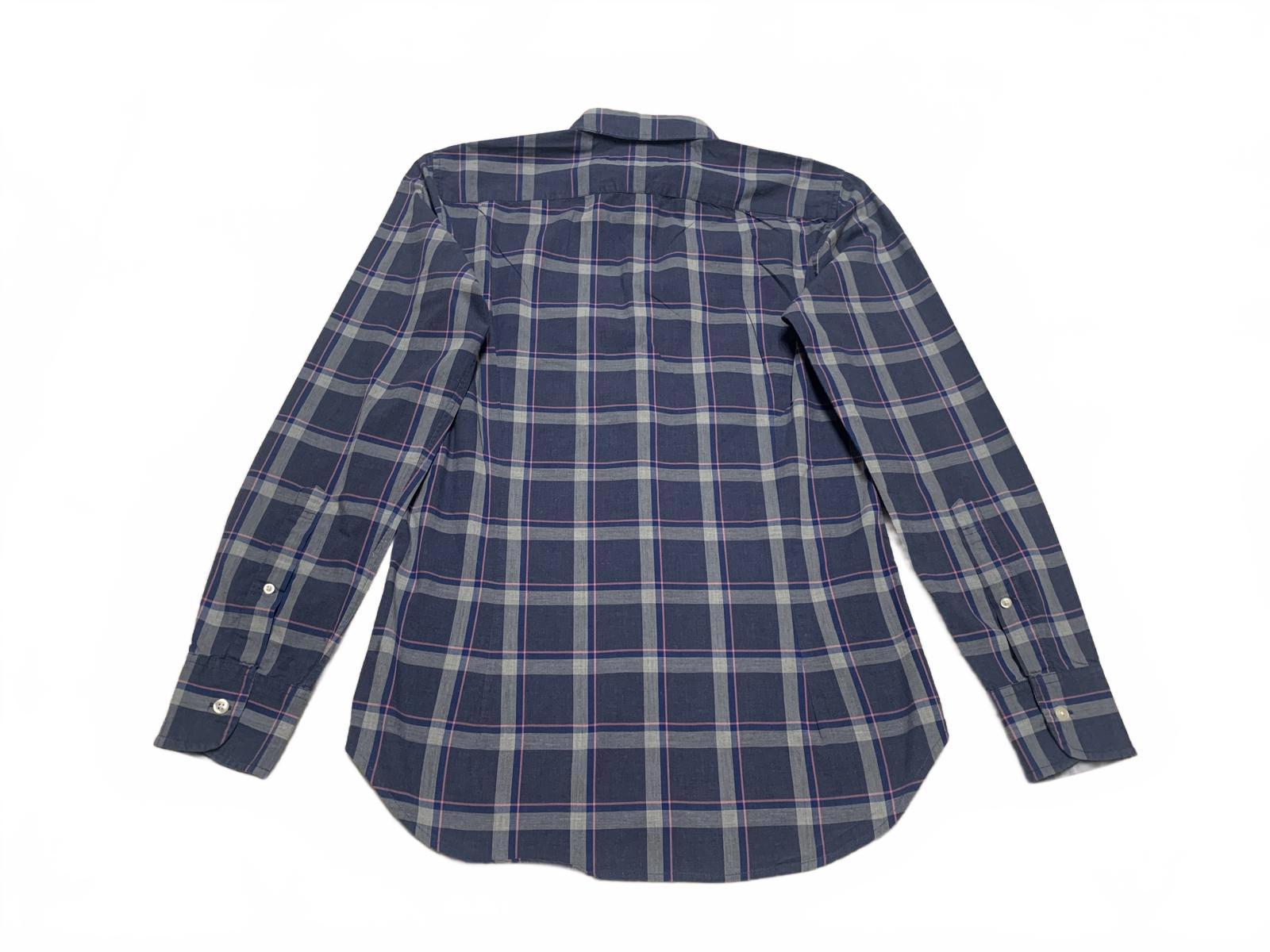 Camisa a cuadros azul de corte entallado Bonobos para hombre, talla pequeña