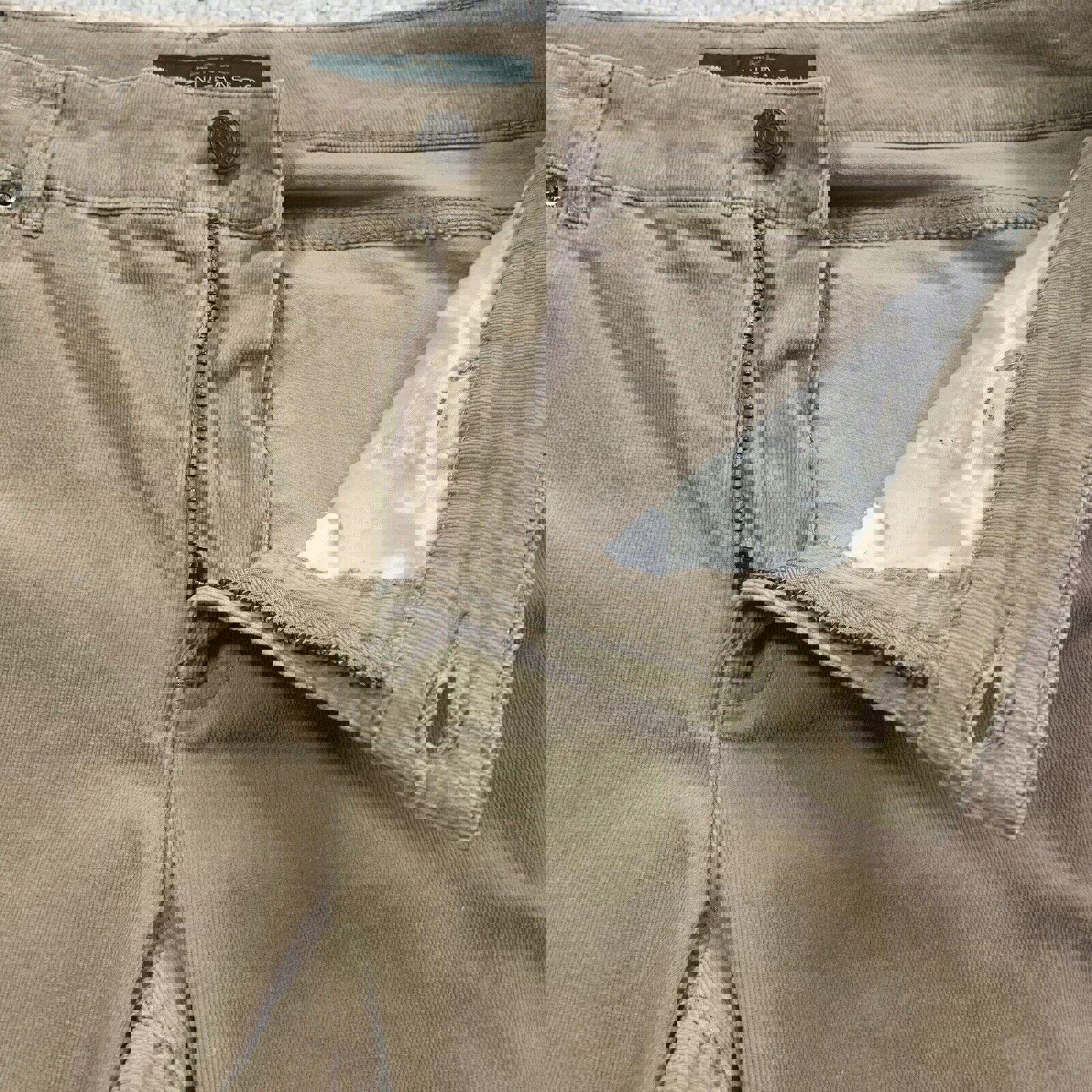 Pantalones vaqueros de pana LRL Ralph Lauren para mujer, talla 10, color tostado