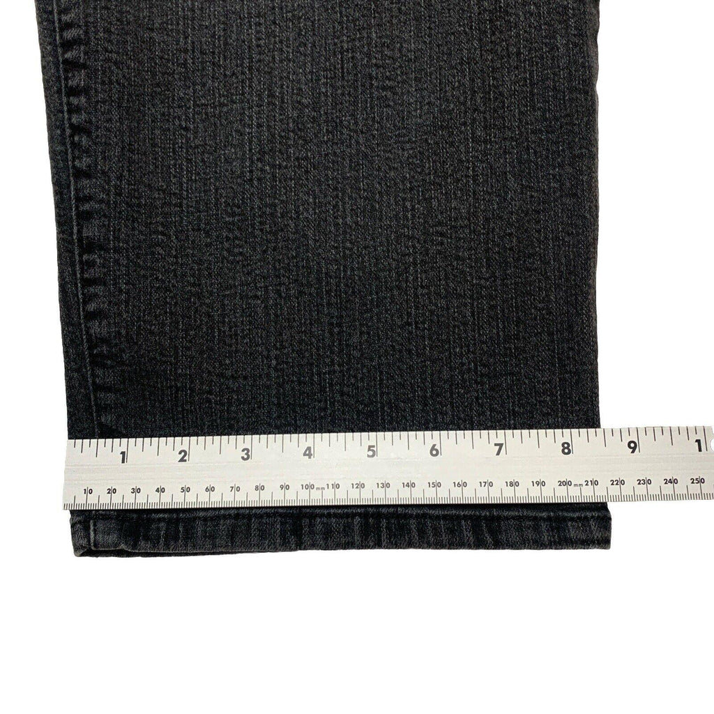 Jeans de tiro alto y control de abdomen de Style &amp; Co para mujer, talla 24W, color gris