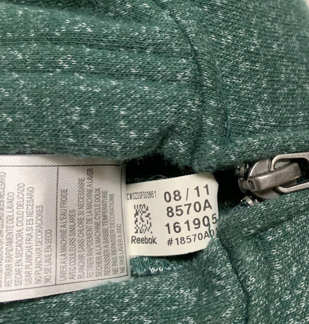 Reebok On Field New York NFL Men's M Green Hoodie Sweatshirt Full Zip