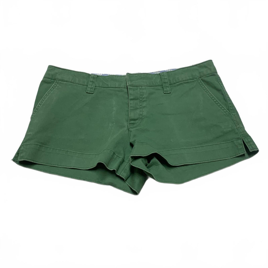 Pantalones cortos de verano verdes American Eagle para mujer, talla 8, W33