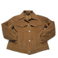Forever 21 Women's Size Small Cognac Brown Corduroy Jacket