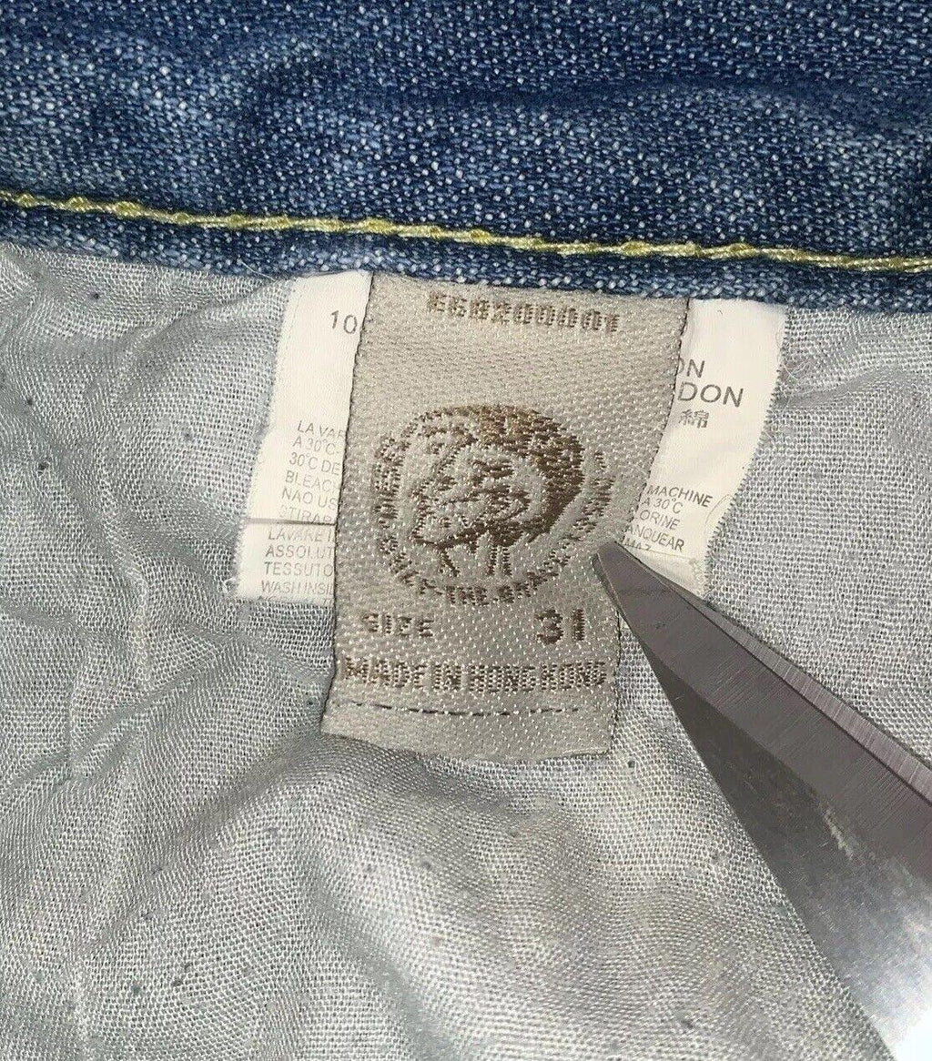 Vaqueros Diesel Blue para hombre, talla 31W 29L