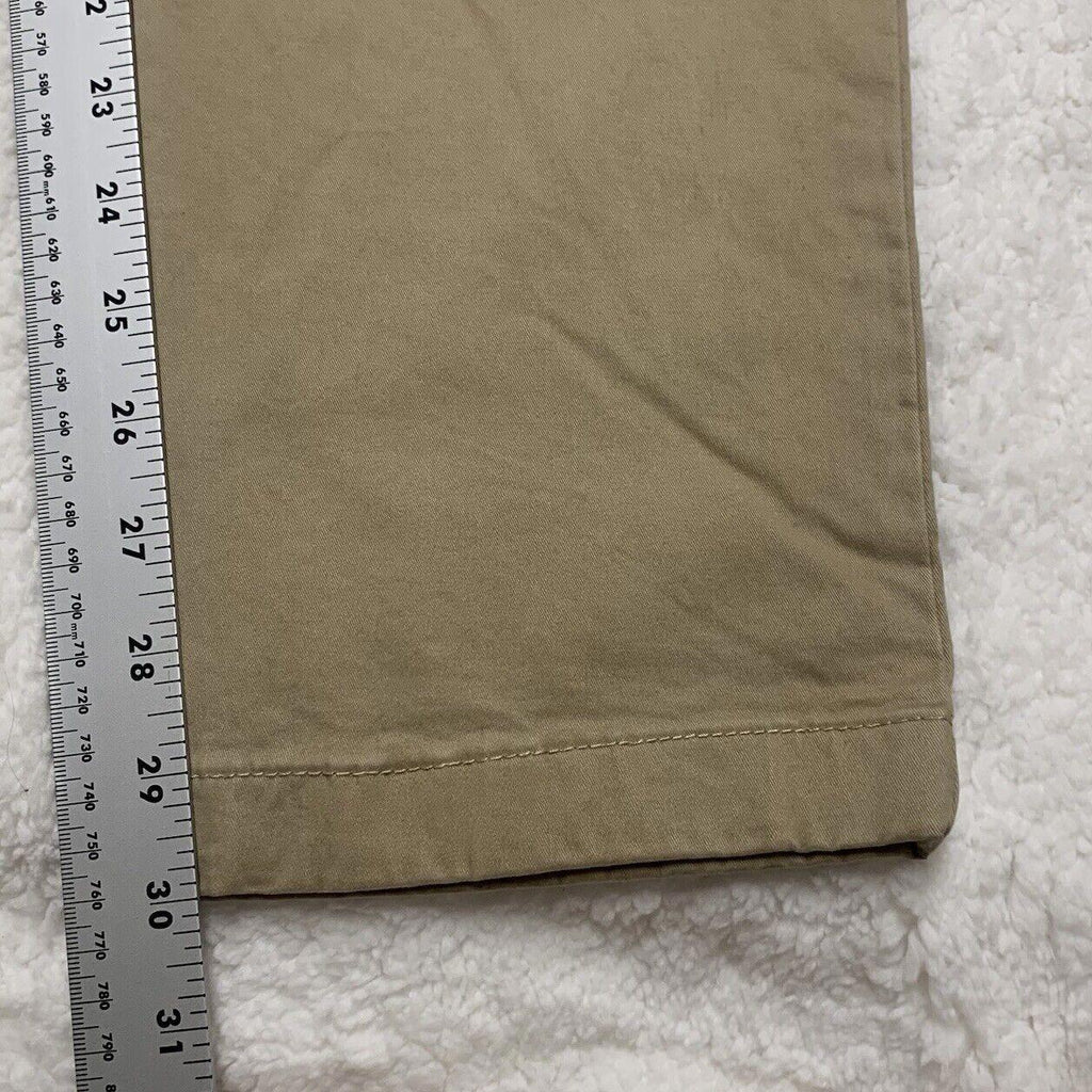 Pantalones chinos Tommy Hilfiger para hombre, corte ajustado, beige, 32 x 32