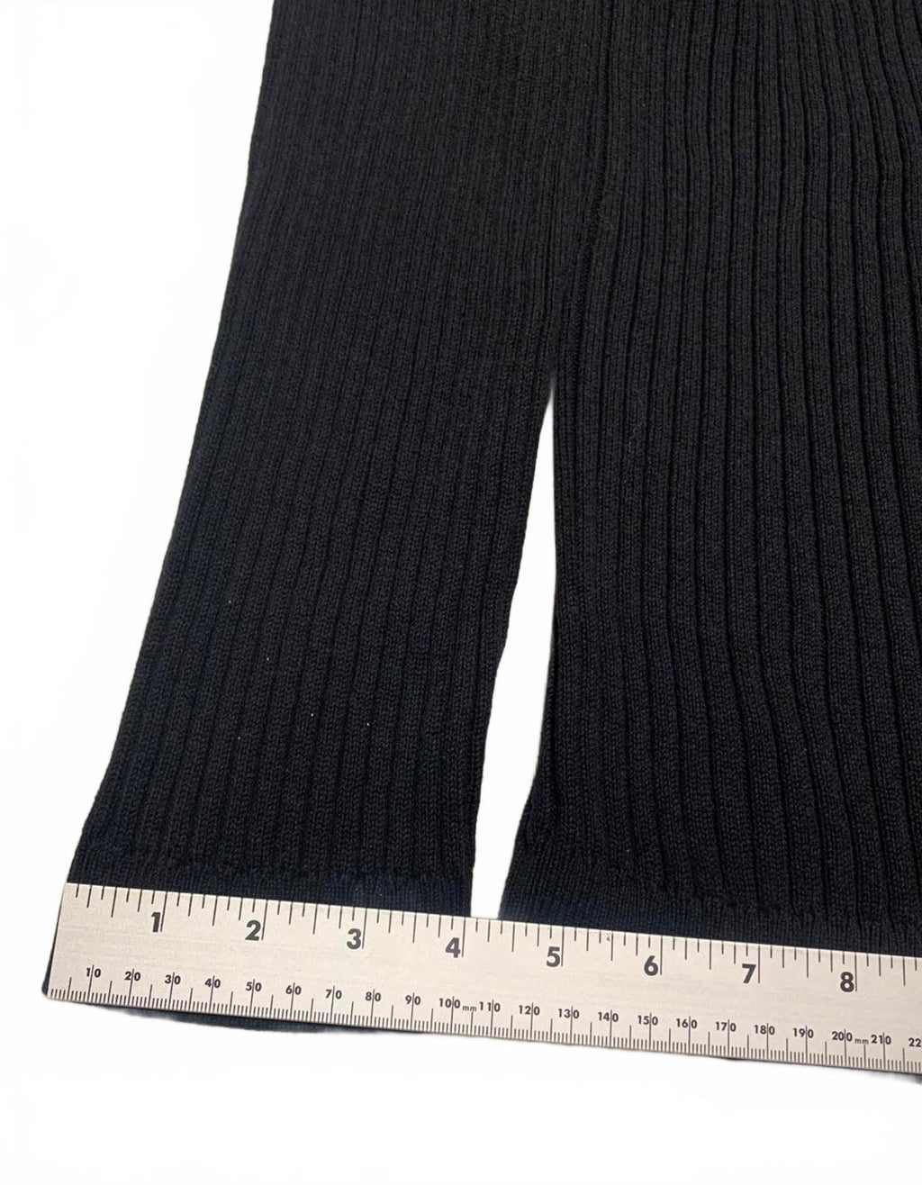 Suéter de punto acanalado negro de manga larga, talla XXL, para hombre de Gap, 100 % algodón, nuevo