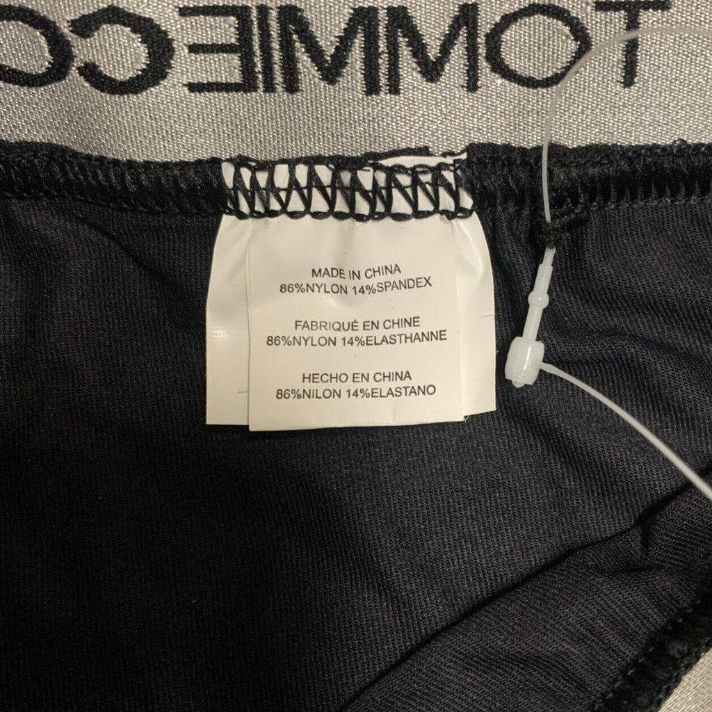 Pantalones cortos de ciclista de compresión Tommie Copper Core Youth Boys, talla pequeña, color negro