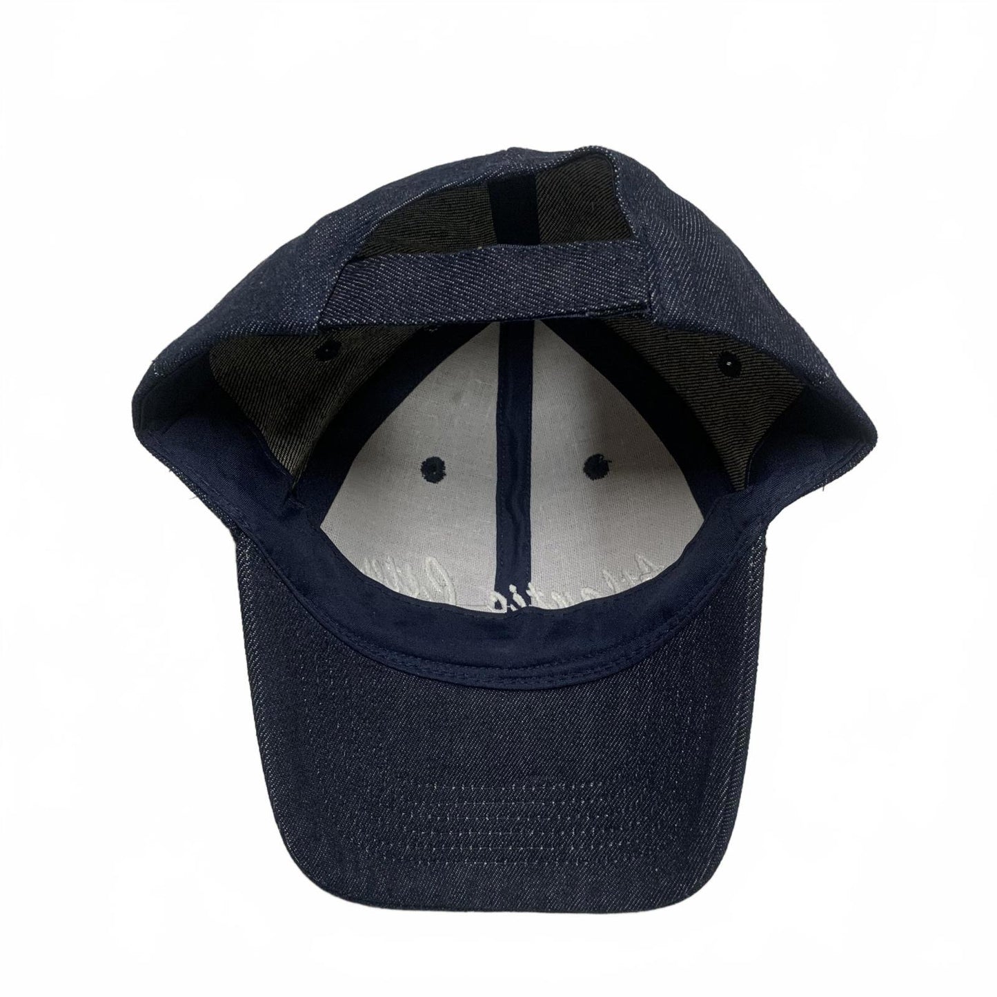 Atlantic City Baseball Cap Unisex One Size Fits All Dark Denim Blue Cotton Hat