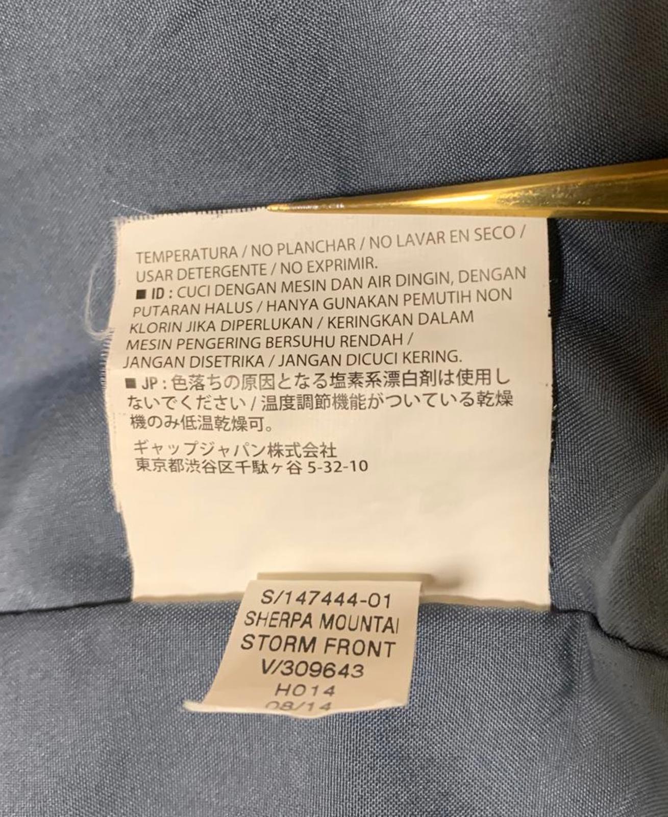 Chaqueta polar gris Old Navy para niña, talla XL TG 14R, con detalles en rosa