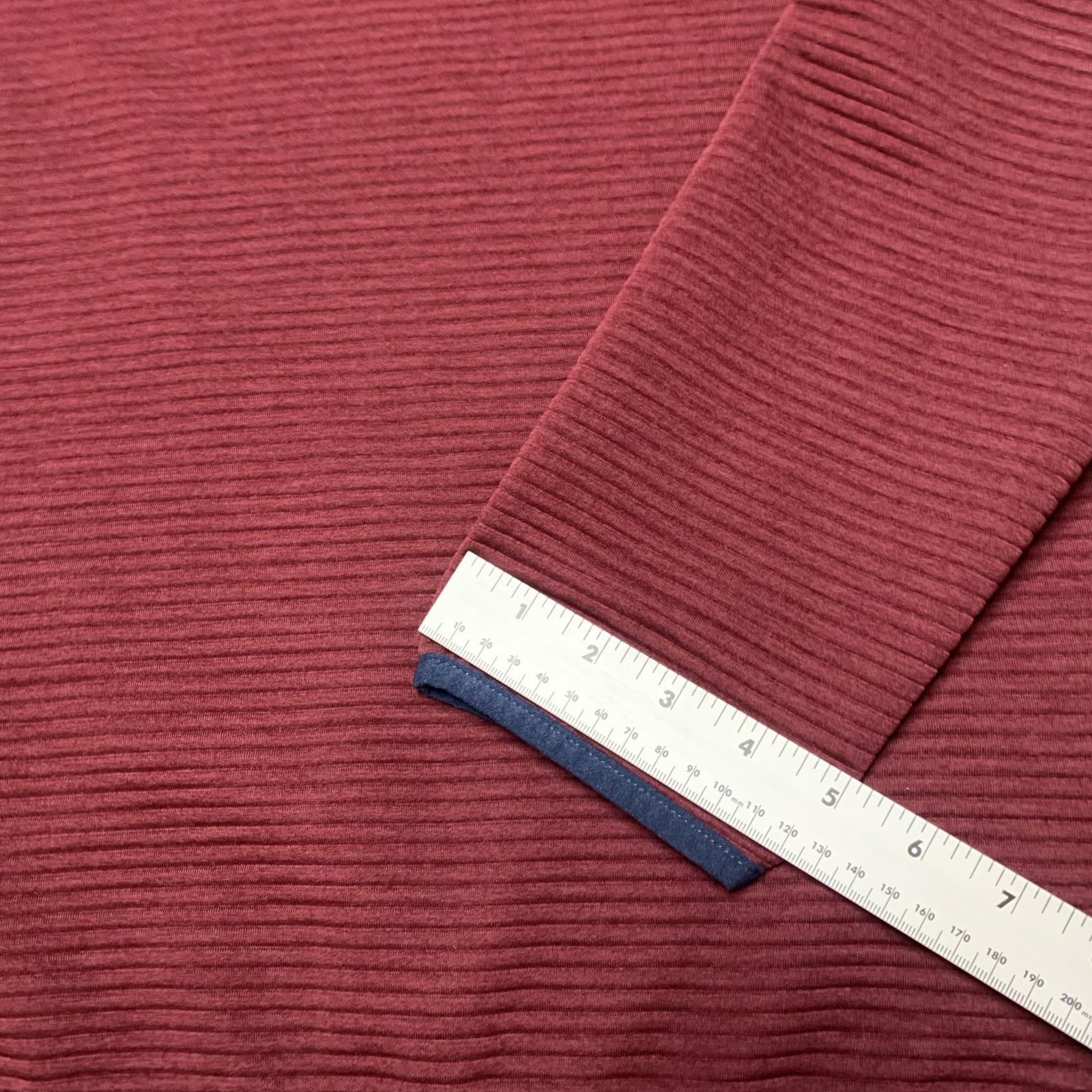 Chaqueta polar auténtica color burdeos de J.Crew, talla grande para hombre