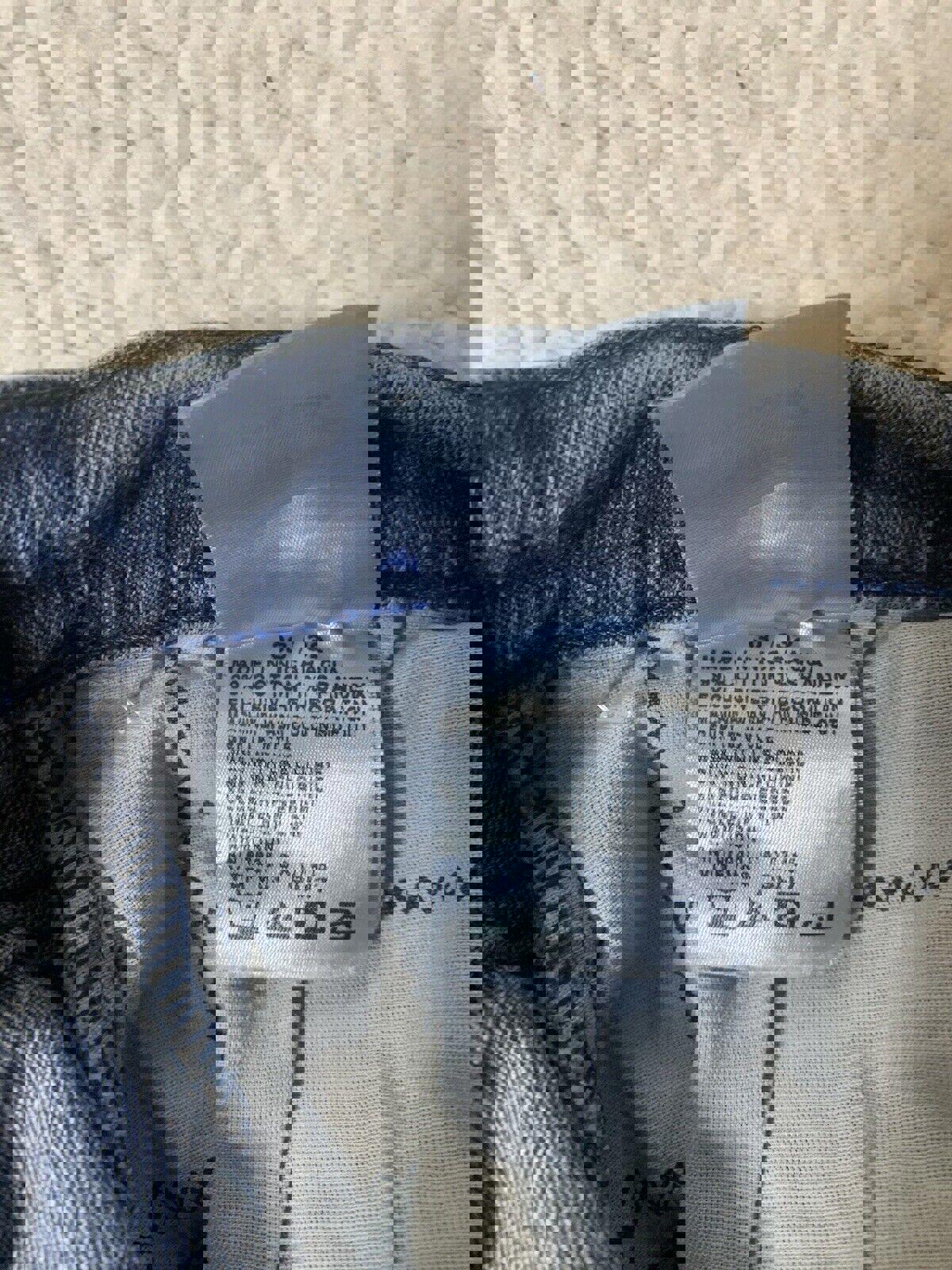 Nautica Jeans Men’s Size W38 32L Relaxed Fit Blue Stretch