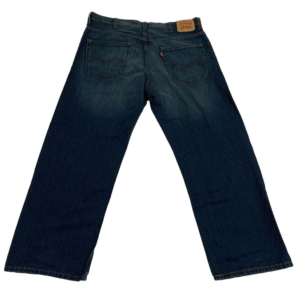 Vaqueros Levi's 569 Loose Straight Leg para hombre, talla 40x30, azul oscuro