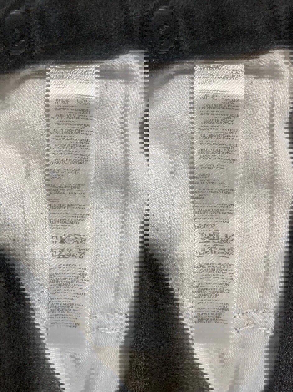 Levi Strauss Signature Boy 14R Vaqueros ajustados en gris carbón