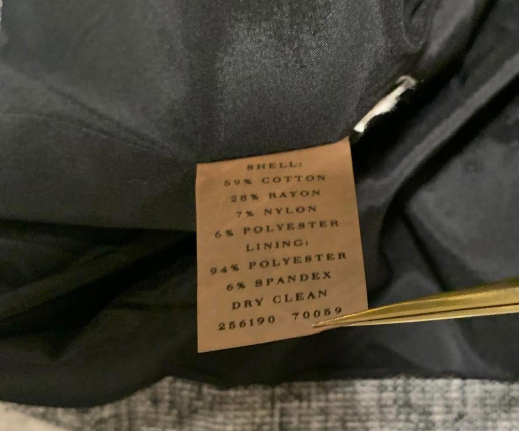 Blazer gris de manga corta con cinturón para mujer de Ann Taylor, talla 12