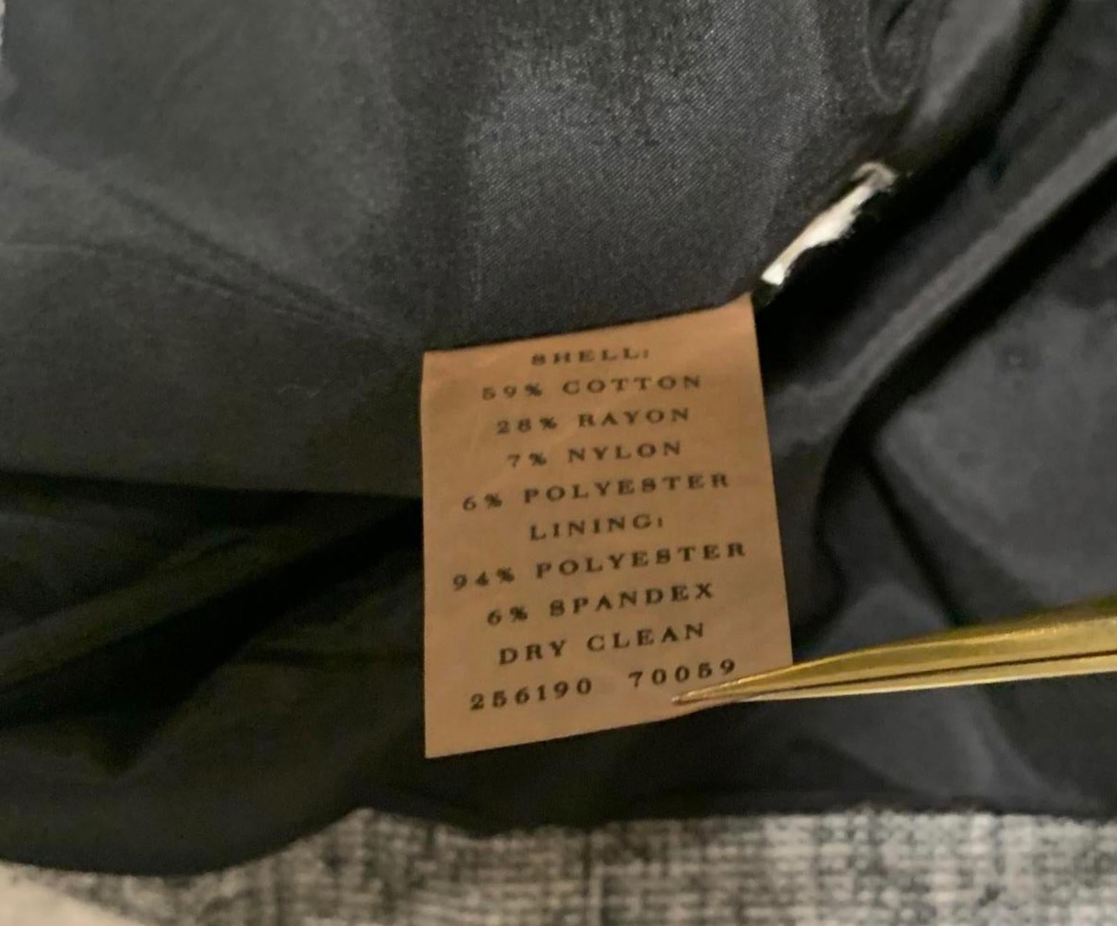 Blazer gris de manga corta con cinturón para mujer de Ann Taylor, talla 12