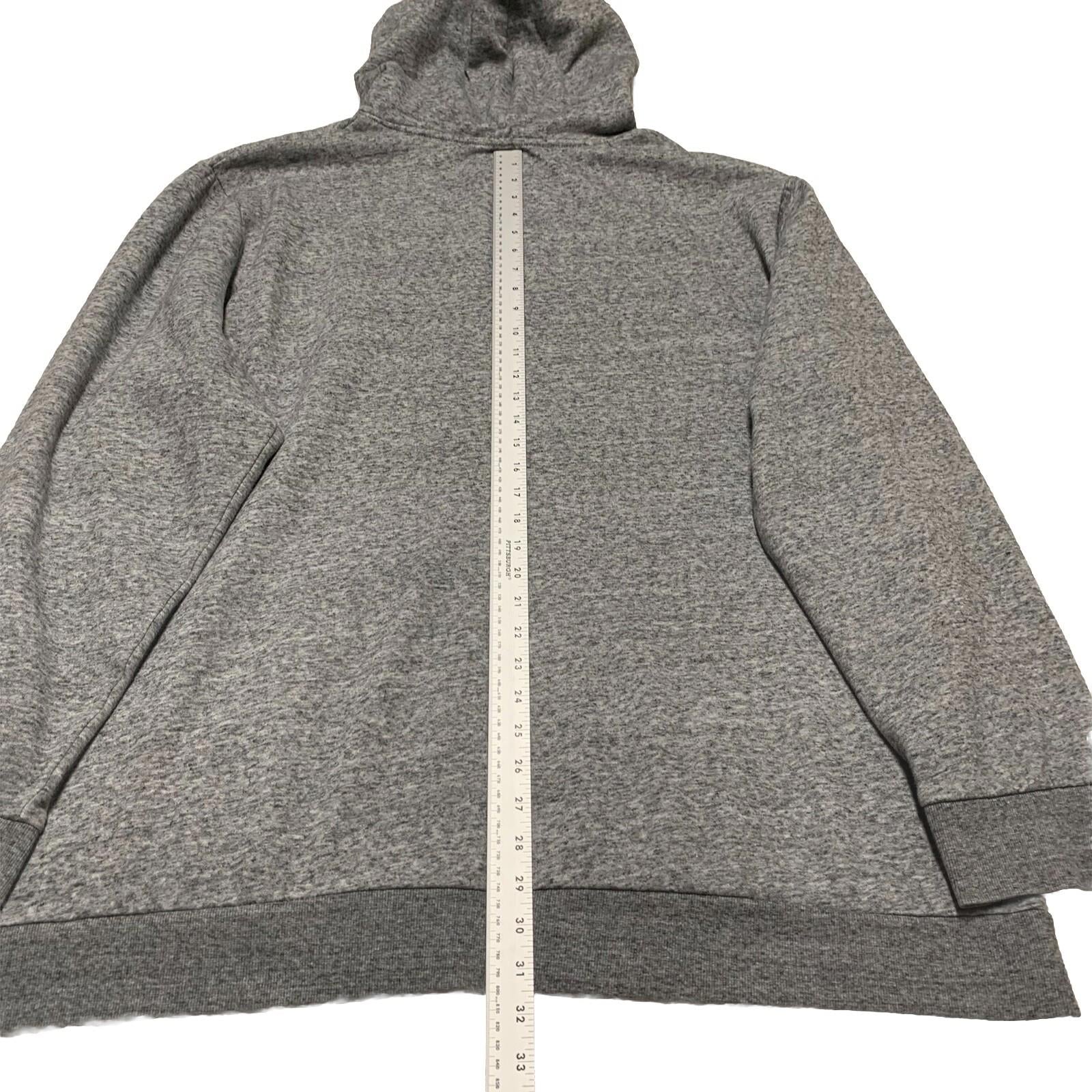 Sudadera con capucha y cordón ajustable en gris jaspeado de Old Navy para hombre, talla XXXXL