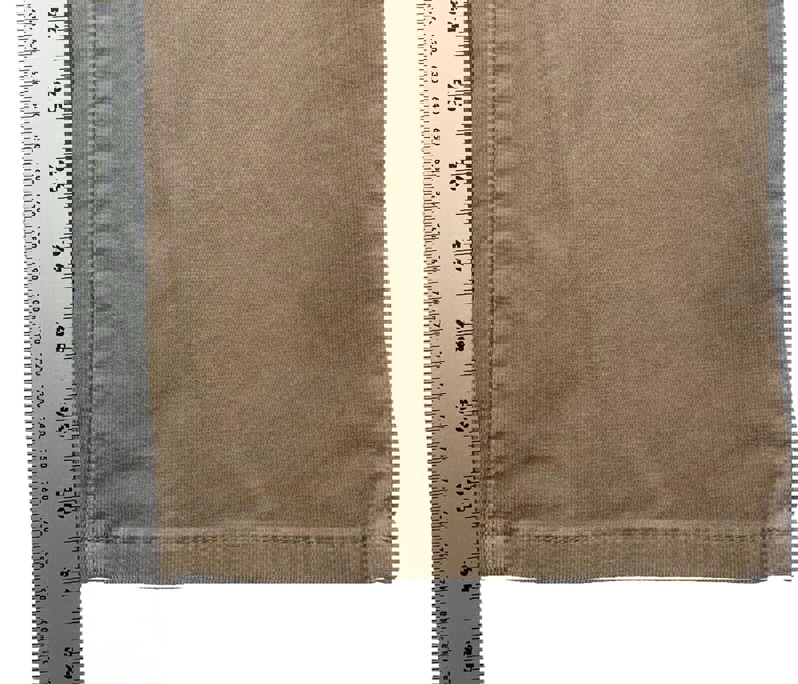 Pantalones vaqueros de pana LRL Ralph Lauren para mujer, talla 10, color tostado