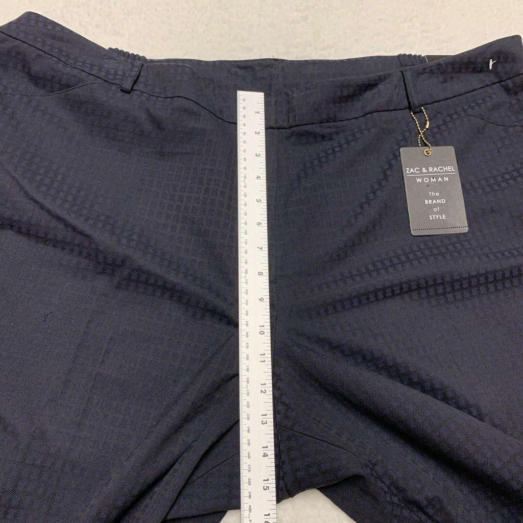 Zac & Rachel Square Pants Women’s 24W Trousers Slim Ankle Length Relaxed Chino