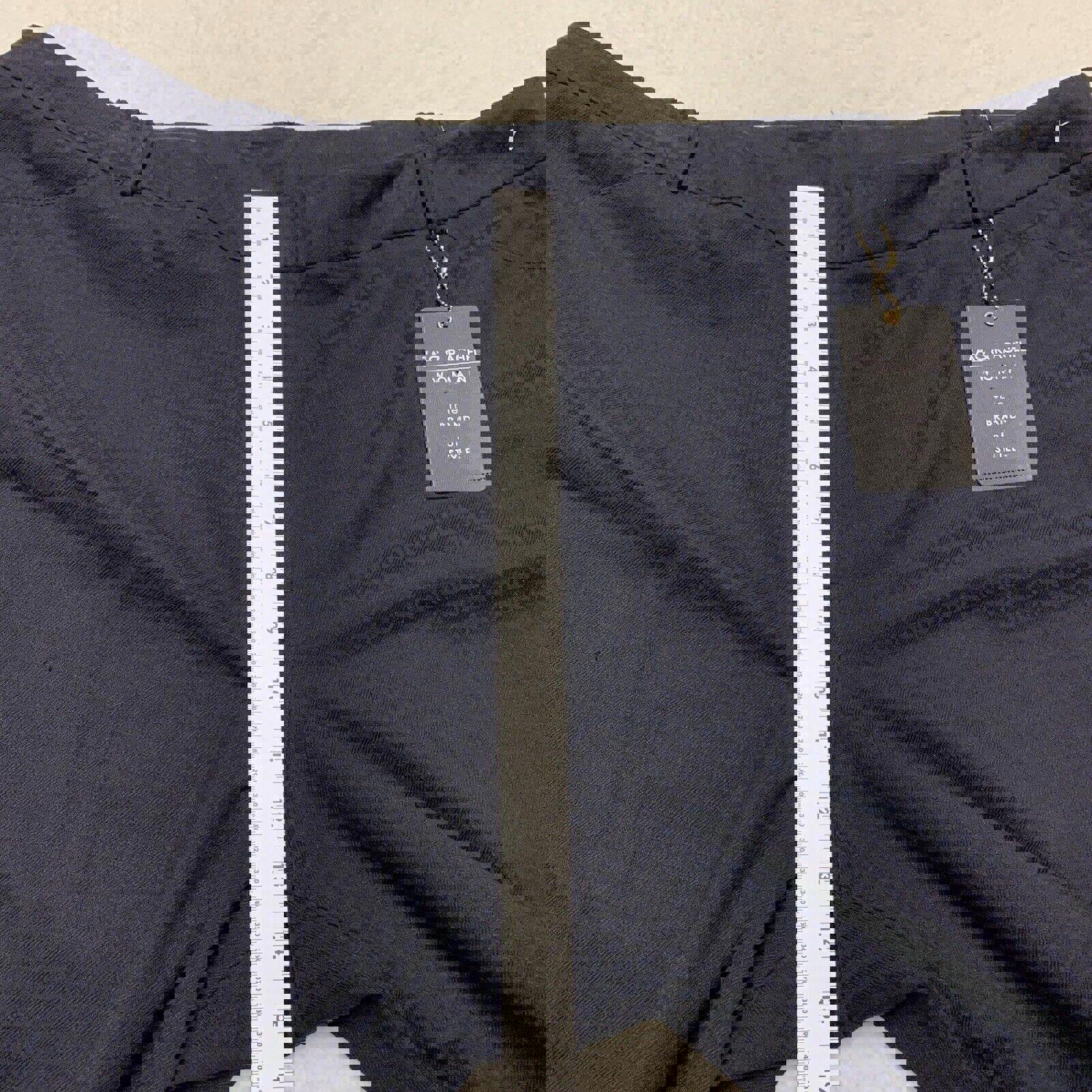 Zac & Rachel Square Pants Women’s 24W Trousers Slim Ankle Length Relaxed Chino