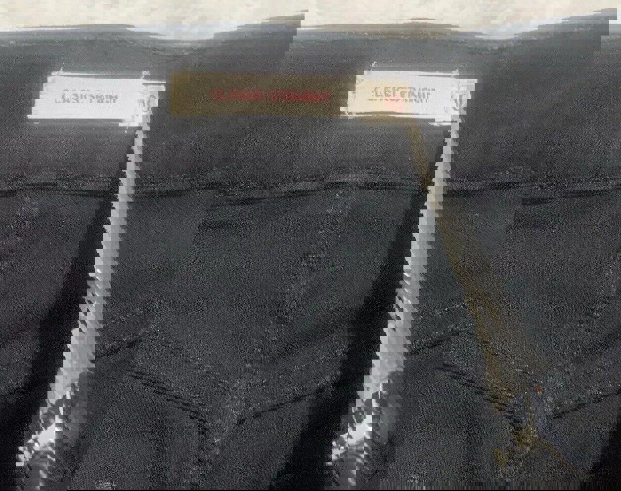 Vaqueros Levi Strauss para mujer, 10L, negro, ancho 30 x 32 L, clásico