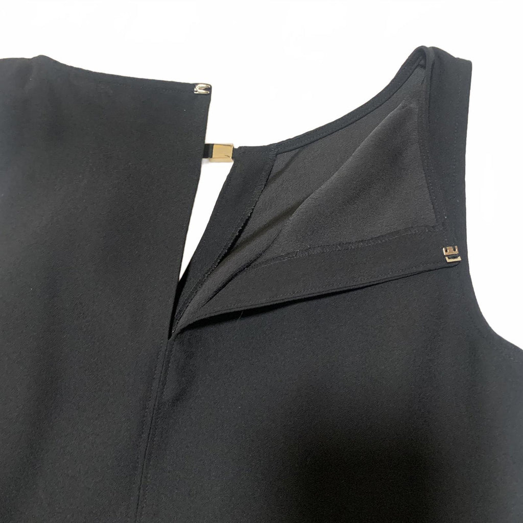 Blusa negra sin mangas Ann Taylor para mujer, talla extra pequeña