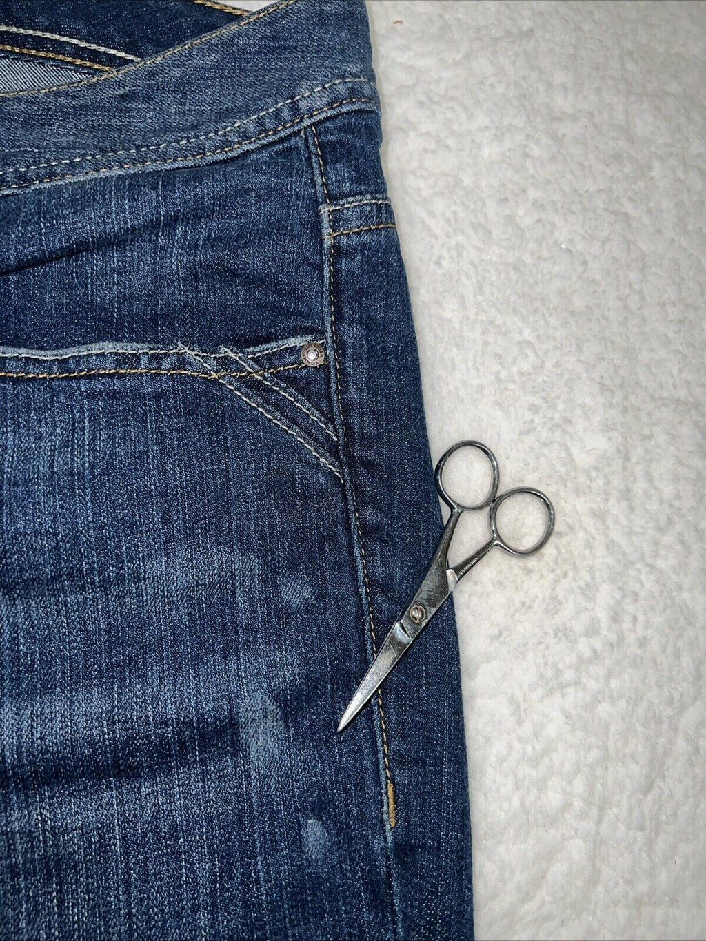 Tommy Hilfiger Jeans para mujer talla 20 azul Hope Slim Cropped