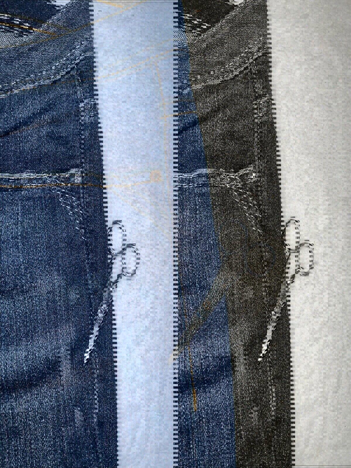 Tommy Hilfiger Jeans para mujer talla 20 azul Hope Slim Cropped