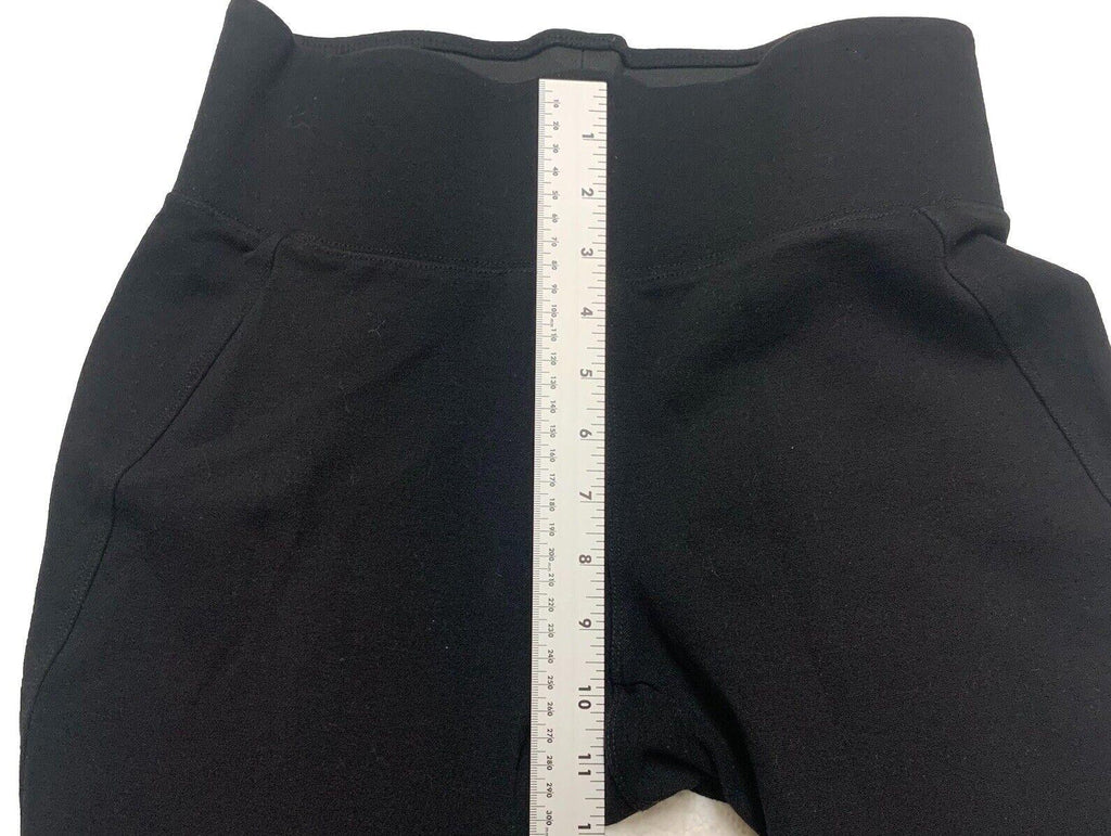 Cinturón elástico negro de latón para mujer, de 28 pulgadas, mediano, con cierre de velcro