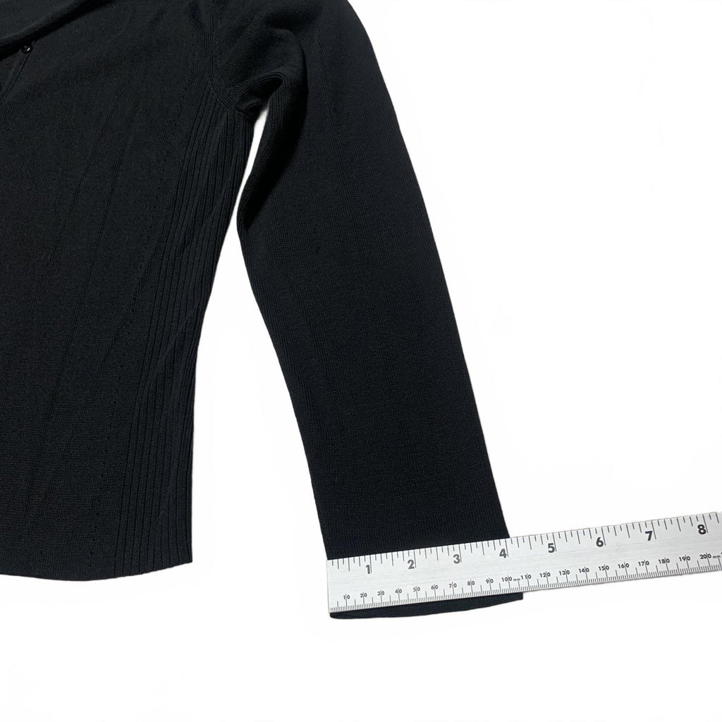 Suéter tipo cárdigan de mezcla de seda para mujer, talla L, de Ann Taylor